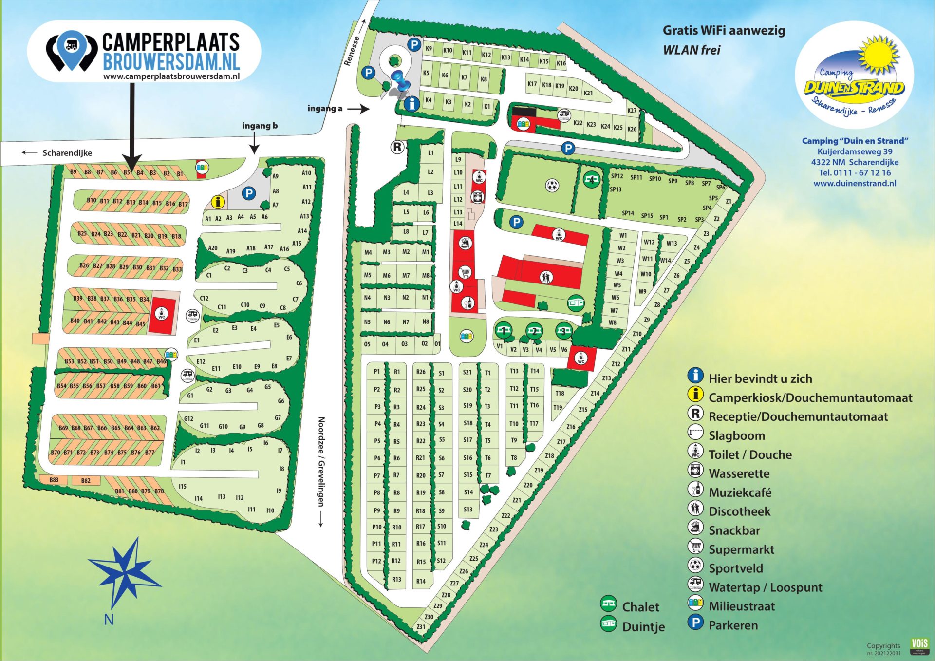 PLATTEGROND DUIN EN STRAND A3 2023